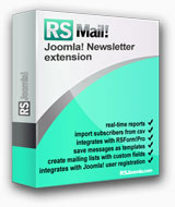 Компонент RSMail! 1.0.0 для Joomla 1.5