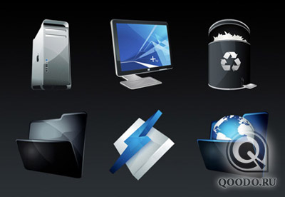 HP Dock Icon Set - Иконки для веб-сайта