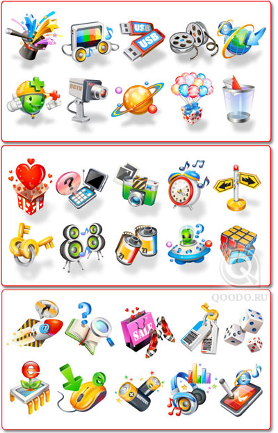 Vector Icons Cool Pack Vol.01
