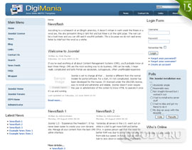 Шаблон RT DigiMania для Joomla 1.0