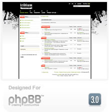 RT Iridium phpBB3 Style - Шаблон для phpBB3