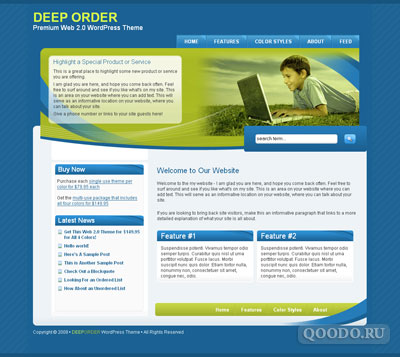 iT Deep Order - Шаблон для WordPress