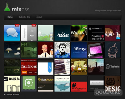 mixcss Gallery - Шаблон для WordPress