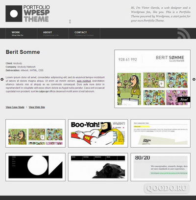 WPESP Portfolio - Шаблон для WordPress