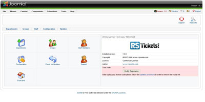 Компонент RStickets!