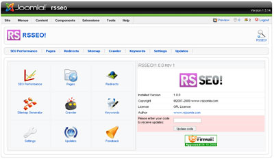 Компонент RSSeo! Suite