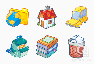 DeskToon icons - Иконки для веб-сайта