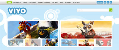 GP VIYO - Шаблон для Joomla 1.5