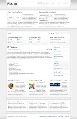 IT Fission - Шаблон для Joomla 1.5
