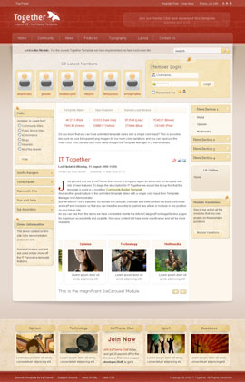 IT Together - Шаблон для Joomla 1.5