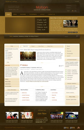 IT Motion - Шаблон для Joomla 1.5