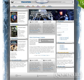 RT ShockTrooper and StormTrooper - Шаблон для Joomla 1.0
