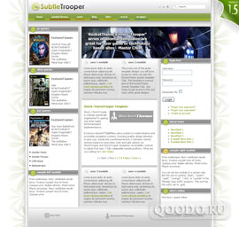 RT ShockTrooper and StormTrooper - Шаблон для Joomla 1.0
