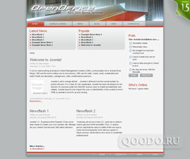 Шаблон RT OpenOffice для Joomla 1.0