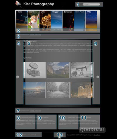 S5 Kite Photography - Шаблон для Joomla 1.5