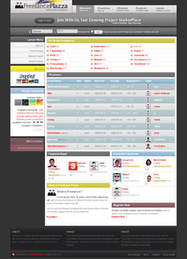 TP Freelance Plazza - Шаблон для Joomla 1.5