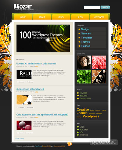 TM 24256 - Шаблон WordPress