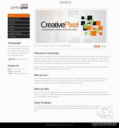PerfectPixel Business & Portfolio