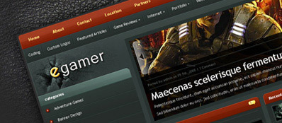 ET eGamer - Шаблон для WordPress