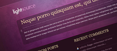 ET LightSource - Шаблон для WordPress