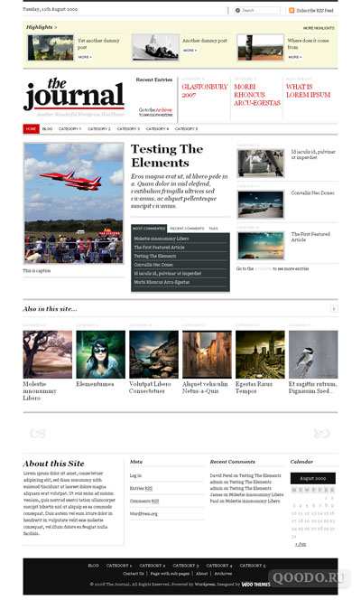 WT The Journal - Шаблон для WordPress