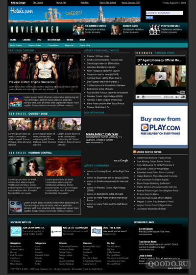 StyleWP Moviemaker - Шаблон для WordPress