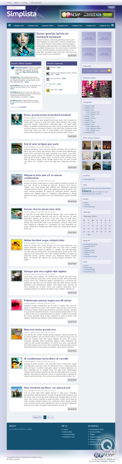 WPNow Simplista