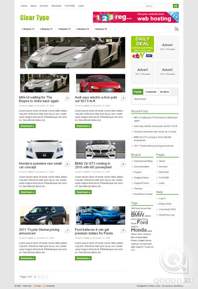 ThemeJunkie ClearType