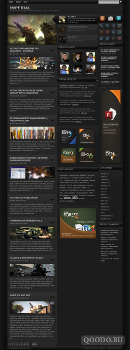 ThemeForest Imperial - Шаблон для WordPress
